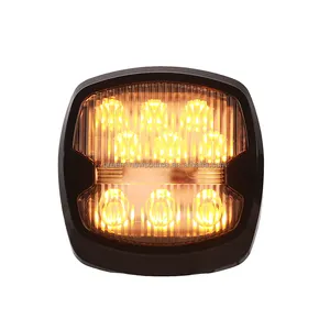 Gnsource - Luzes de neblina para caminhões off-road, mini luz led para trabalho off-road, cor âmbar e branco, 4x4, ATV, luz LED para motocicleta, mini luz de trabalho