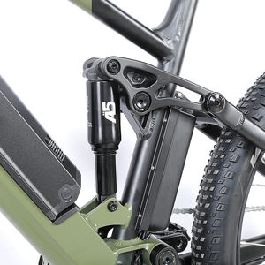 27.5 Mountain Bike Full Suspension Full Carbon Electric Mountain bike 500W 48V Racing Mountain Bike <span class=keywords><strong>elettrica</strong></span> - Product Image 5