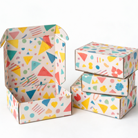 Boîtes d'expédition personnalisées en carton ondulé écologique pour cosmétiques, chaussures, bijoux, avec impression de logo sur mesure