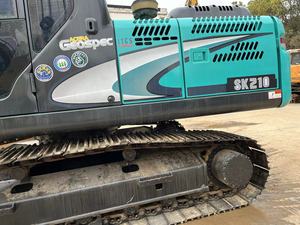 รถขุดตีนตะขาบ Kobelco SK210 มือสอง ขนาด 22 ตัน เครื่องขุดไฮดรอลิกขนาดกลางสำหรับงานดิน - Product Image 5