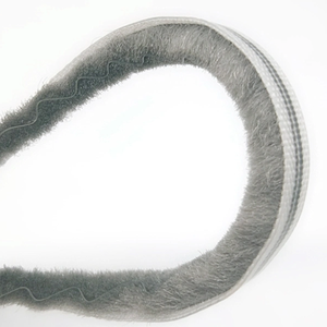 Bande météo en laine 2x7x8 3l, avec nageoire en plastique au milieu, pour scellage de la porte et de la fenêtre - Product Image 2