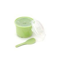 Cuiseur à riz micro-ondes portable pour usage domestique, cuiseur vapeur multifonctionnel, boîte à lunch isotherme, écologique et température contrôlée