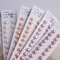 Perles d'eau douce naturelles écologiques de forme bouton 8-9 mm AAAAA, perles polies pour artisanat, vente en gros en vrac