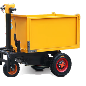 Poubelle de dépoussiérage en forme de U à deux usages Véhicule à trois roues électrique à commande au pied pour équipement de manutention - Product Image 1