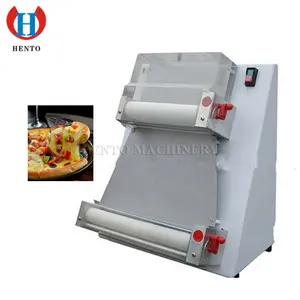 Electric Automatic Pizza Dough Flattener / Pizza Dough Maker / Dough Sheeter Pizza Machine