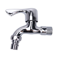 Robinet en acier inoxydable robuste à bec à 4 points, design moderne, traitement de surface par électrolyse multicouche, double bobine entièrement fonctionnelle
