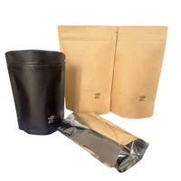 Sacs en papier kraft thermique de qualité alimentaire avec logo personnalisé imprimé sur mesure, emballage en plastique, sacs biodégradables en mylar pour les croustilles de pommes de terre