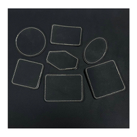 Feuilles de cuir PU 12x24 pouces, 0,8 mm, plaques de similicuir gravables au laser sans adhésif
