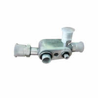 Pièces de camion Systèmes de climatisation automatique Conduit en aluminium tuyau d'air hydraulique types de tuyaux rapides raccord pivotant