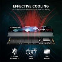 3500MB/Dtk M.2 2280 PCIe Gen3x4 NVMe 256GB 512GB 1TB 2TB SSD 3D NAND TLC 640TBW Hard Drive Solid State Internal