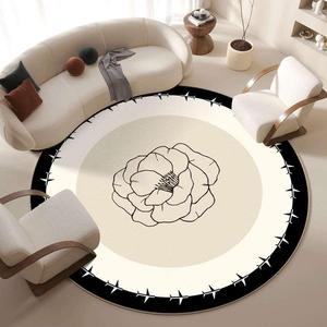 Alfombra de Cachemira hecha a máquina de estilo francés Ins, manta <span class=keywords><strong>con</strong></span> estampado de animales, juego de <span class=keywords><strong>espejo</strong></span> para sala de estar, <span class=keywords><strong>mesa</strong></span> de café, dormitorio, cabecera - Product Image 2