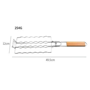 Cestello <span class=keywords><strong>per</strong></span> Griglia in Acciaio Inox, Accessorio <span class=keywords><strong>per</strong></span> <span class=keywords><strong>Barbecue</strong></span>, Griglia <span class=keywords><strong>per</strong></span> Hot Dog - Product Image 3