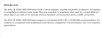 Convertidor USB a Serial Moxa UPort 1650-16 de 16 Puertos RS-232/422/485, 921.6 Kbps, Montaje en Rack 1U