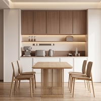 Buffet en bois de style européen personnalisé, armoire de rangement pour salle à manger
