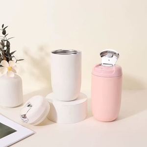 Gourde isotherme portable en acier inoxydable de 350 ml, gobelet sport à double paroi, isolation double couche, rétention thermique de 6 à 12 heures - Product Image 2
