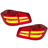 Pour Mercedes Benz Classe GL GLS X166 W166 2013-2019, mise à niveau Facelift vers le style le plus récent, ensemble de feux arrière LED à barre LED