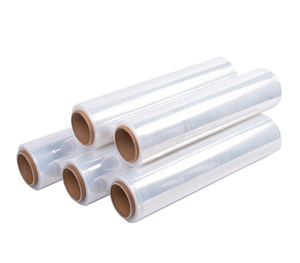 Film étirable PE transparent souple et robuste pour usage industriel, en rouleau, avec moulage par soufflage pour l'emballage de meubles et de palettes - Product Image 3