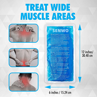 Pack de compresses chaudes et froides pour tout le corps, attelle de soutien du genou, thérapie par le froid et le chaud, enveloppe en gel, protection des articulations, soulagement de la douleur, matériau PVC, doux