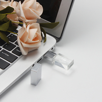 Pendrive de cristal usb 3,0, memoria flash de 16GB, 6GB, 32GB, 64gb, 3,0, regalos de empresa, venta al por mayor