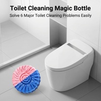 Bloc Nettoyant WC Total Flush 300 Utilisations – Tablette Puissante Anti-Salissures pour Toilettes Automatiques