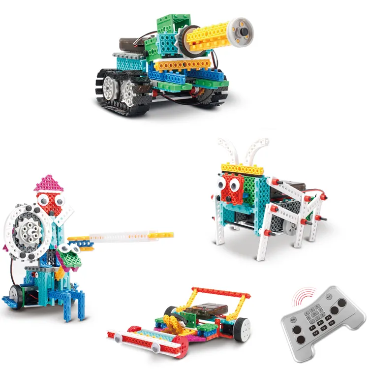 Детский <span class=keywords><strong>DIY</strong></span> робот STEM научные игрушки набор электрическая модель эксперимент игра обучение физике обучающие игрушки для детей