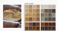 Revêtement mural extérieur pour villa, en aluminium co-extrudé, à grain de bois profond et large, imperméable, ignifuge, pour usage commercial, avec design graphique