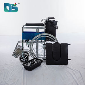 Silla de Ruedas Plegable Estándar de Acero, Silla de Ruedas Manual Ligera para Personas Mayores o con Discapacidad - Product Image 2