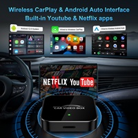 Logo personnalisé 3 en 1 sans fil CarPlay Auto Android 2 16gb Ai-box Adapter 16g Wifi lte Car play Magic Ai Box Adaptador pour voitures anciennes