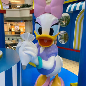 Escultura de Resina de Fibra de Vidrio Personalizada de Gran Tamaño, Estatua de Personajes de Dibujos Animados como Pantera Rosa, Mickey, <span class=keywords><strong>Hello</strong></span> Kitty y Pato Donald - Product Image 3