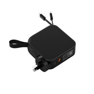 Trending Products 2025 New Arrivals <strong>Powerpack</strong> Universal 5 in 1 Wireless Charger PD 20W Travel Charger Power Bank with Cables - Product Image 2