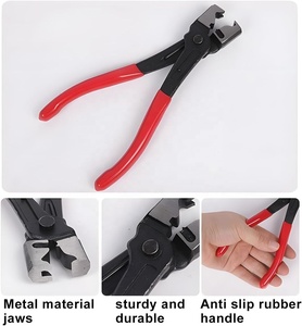 CIHOO Zpana Alicates para Abrazaderas de Mangueras de Coche de Acero Aleado Rojo y Negro Tipo <span class=keywords><strong>Clic</strong></span>-R, Herramienta de Reparación Automotriz de Alta Resistencia para Extracción de Clips de Guardapolvo CV - Product Image 4