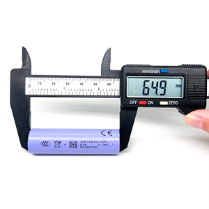 프리미엄 INR18650 30PL 충전식 배터리 3000mAh 고용량 산업용 가습기용 - Product Image 2