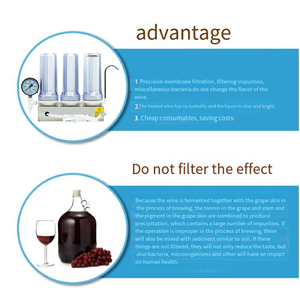 Filtro pequeño para licor, membrana de vino, Cartucho de carbón activado con Alcohol, para uso doméstico - Product Image 5