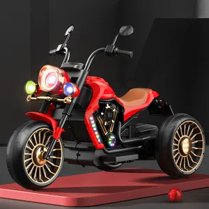 車の子供のための最も人気のある電動バイクの乗り物バッテリー駆動の車のクールなライト子供のための電動バイク