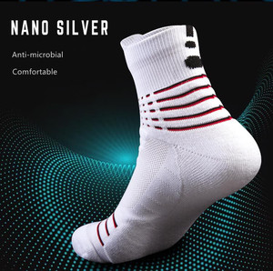 2025 nóng bán phổ biến mùa xuân, mùa hè, mùa thu, mùa đông bóng rổ thể thao vớ, bông, khăn đáy, độ đàn hồi cao - Product Image 3