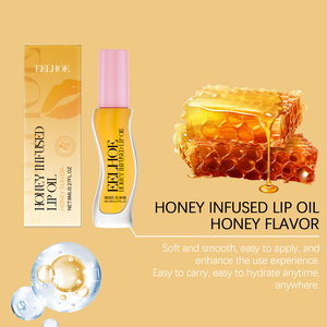 Aceite Labial de Miel 8ml, Marca Privada OEM, Cera de Abejas, Hidratante, Brillo, Suavizante, Vegano - Product Image 3