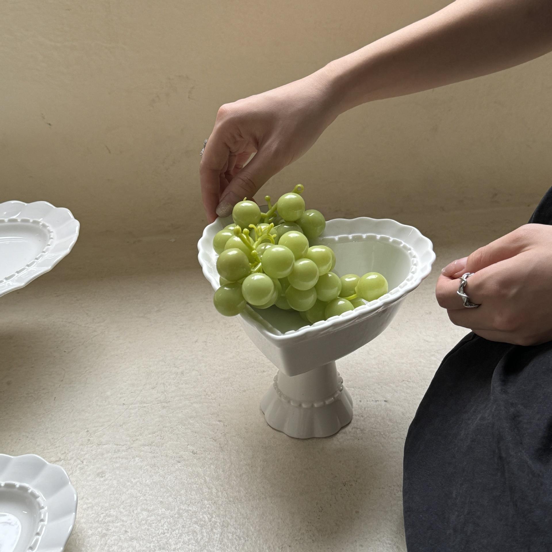 Tall heart-shaped bowl 16*13