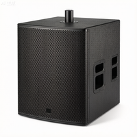 Subwoofer de scène haute puissance 15 pouces (500W RMS / 2000W de crête, poids net 32kg) Haut-parleur passif 8 ohms pour clubs et installations fixes