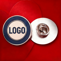 Insignes personnalisés en métal plaqué or logo de l'entreprise insigne nominatif broche personnalisée épinglettes pour chapeau