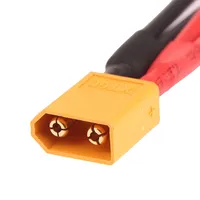 Cable de silicona XT60 14AWG macho/hembra extensión Dual Y divisor conector de batería paralelo para Motor RC accesorio electrónico