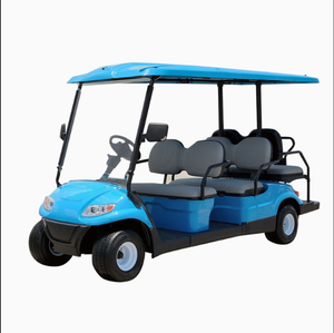 High Quality 6 Seats Electric Passenger <b>Golf</b> Cart with CE Certificate Lithium Battery 4 Wheels 300kg Load Capacity 24km/h - Product Image 6