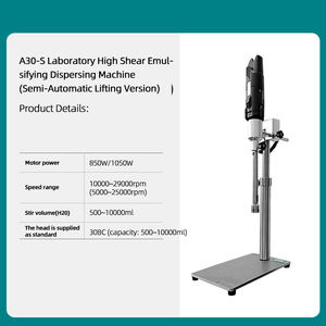 mélangeur à haut cisaillement réservoir de mélange détergent homogénéisateur industriel savon liquide faisant la machine - Product Image 5