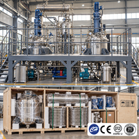 Réacteur Industriel en Acier Inoxydable à Double Enveloppe avec Agitateur et Système de Chauffage/Refroidissement pour le Traitement Chimique