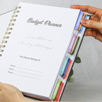 Carnet de budget et de planification B5 pour la gestion de l'argent, la planification et l'épargne, Vente en gros