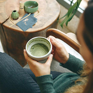 Venta caliente de bambú <span class=keywords><strong>Matcha</strong></span> <span class=keywords><strong>Te</strong></span> Chasen Kit Venta al por mayor Verde Ceremonial Grado <span class=keywords><strong>Matcha</strong></span> Cuencos Set - Product Image 5