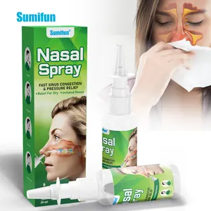 Sumifun Schlussverkauf Atmungsschlitze Nasenstreifen Nasenspray zur Heilung von Rhinitis