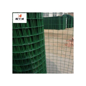 Grillage <span class=keywords><strong>soudé</strong></span> galvanisé à ouverture de 50 mm - Rouleau de grillage de clôture robuste enduit de PVC vert - Product Image 3