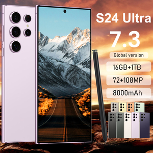 2025 S24 siêu điện thoại thông minh 12G Ram 5G <span class=keywords><strong>Dual</strong></span> Sim gốc MTK Bộ vi xử lý 2K HD màn hình 108mp phía sau máy ảnh Tây Ban Nha LTE điện thoại di động - Product Image 4