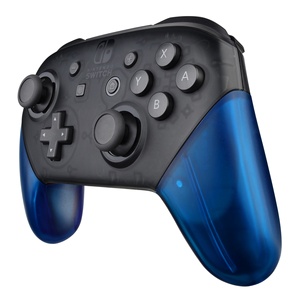 Coques de remplacement transparentes bleues EXtremeRate pour manettes Switch Pro – Boîtiers de protection DIY pour poignées de manette - Product Image 4
