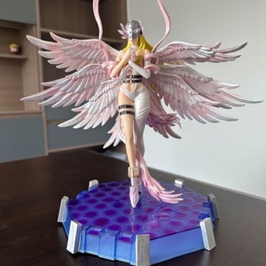 <span class=keywords><strong>Figuras</strong></span> de Anime <span class=keywords><strong>Digimon</strong></span> Adventure Modelo de PVC Colección Angewomon Angemon <span class=keywords><strong>Figuras</strong></span> de Acción con Luz Regalo de Juguete para Día de San Valentín - Product Image 3